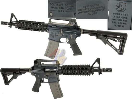 Colt M4 Rifle Shells And Binoculars Wallpaper For Blackberry Playbook