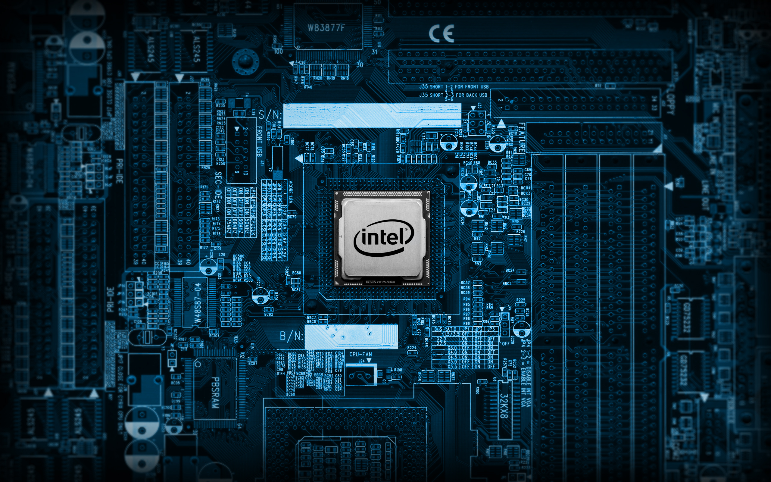 Intel Chip Exclusive HD Wallpaper