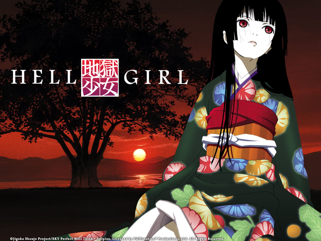 Hell girl wallpaper   Jigoku Shoujo Girl From Hell Wallpaper 9688040 1024x768