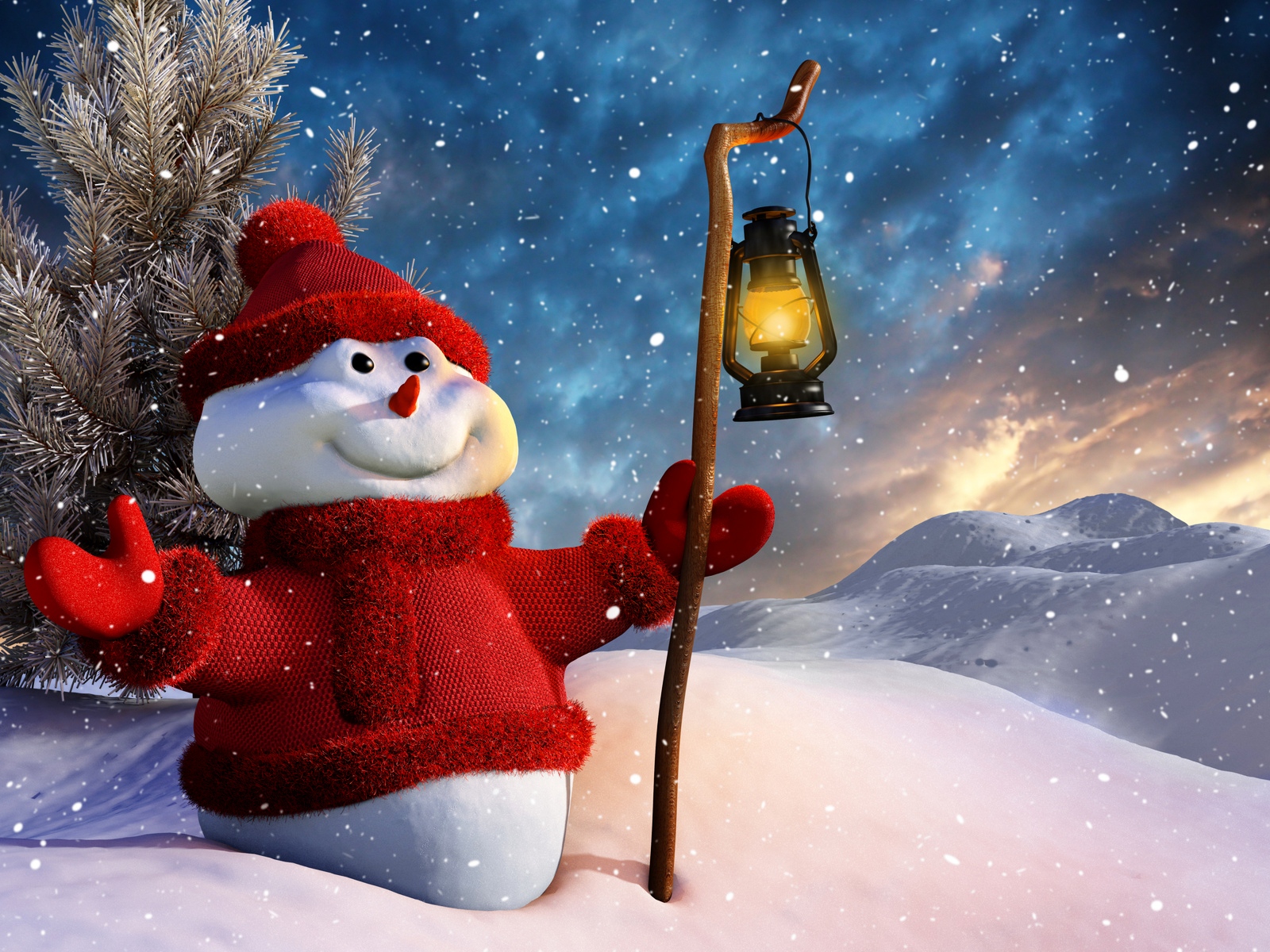 Cute Snowman Winter HD Wallpapers Download Wallpapers in HD for 1600x1200