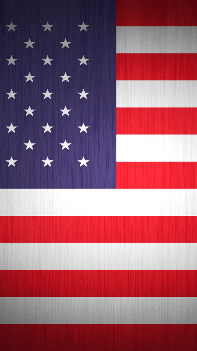 Cool American Background Flag iPhone