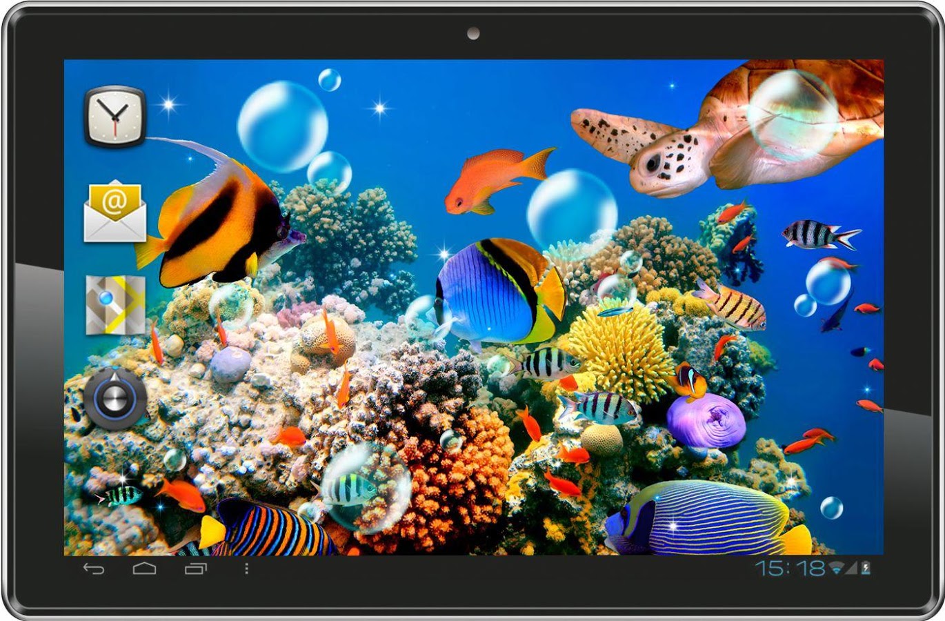 Live Fish Tank Desktop Background 3d Hd Colour Design