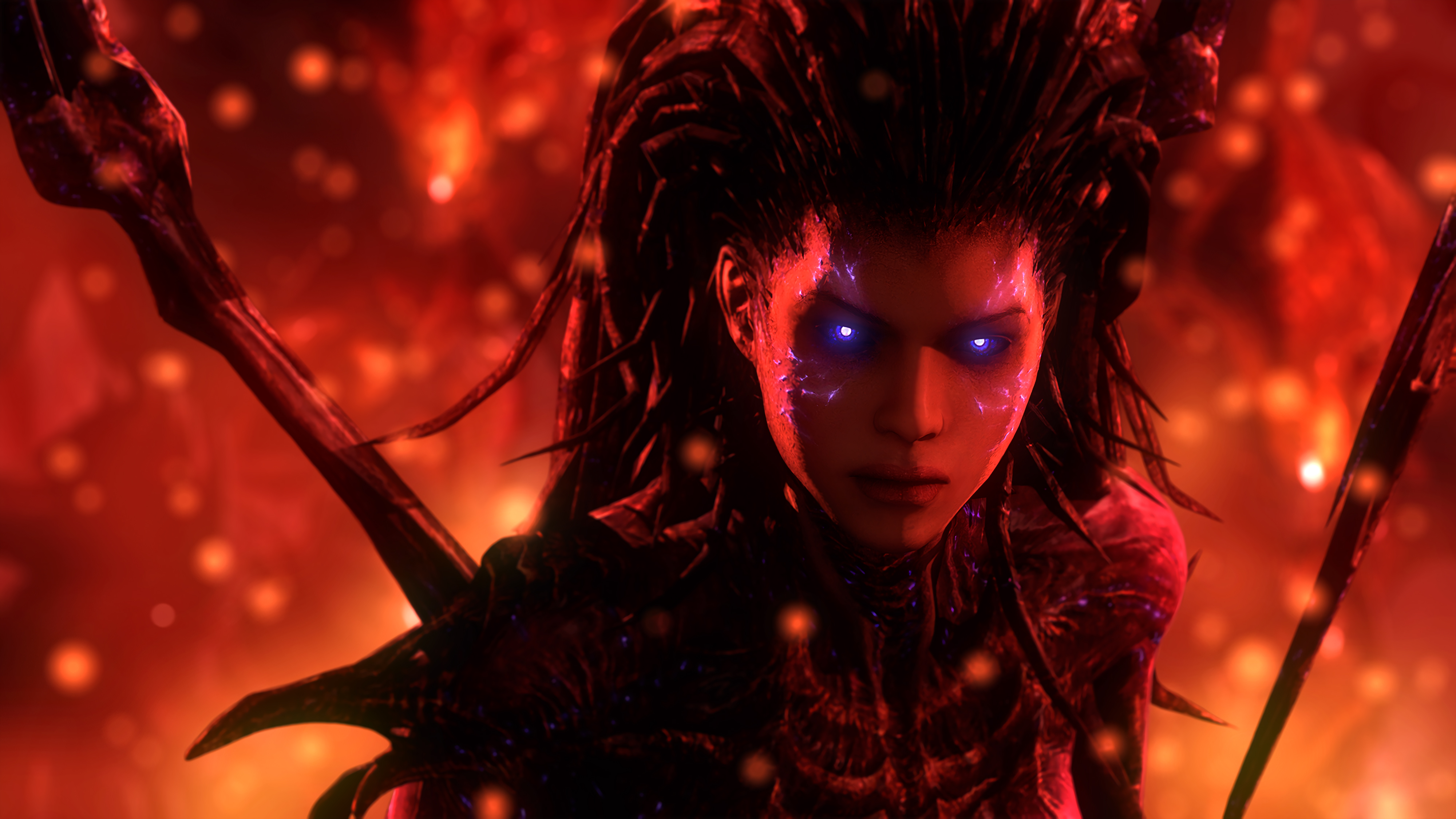 Queen Of Blades Starcraft Ultrawide Quad HD 1440p 4k Wallpaper Image