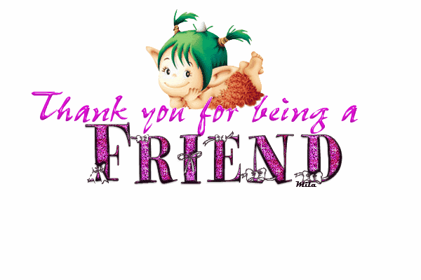 Thank U For Being A Friend Desiments
