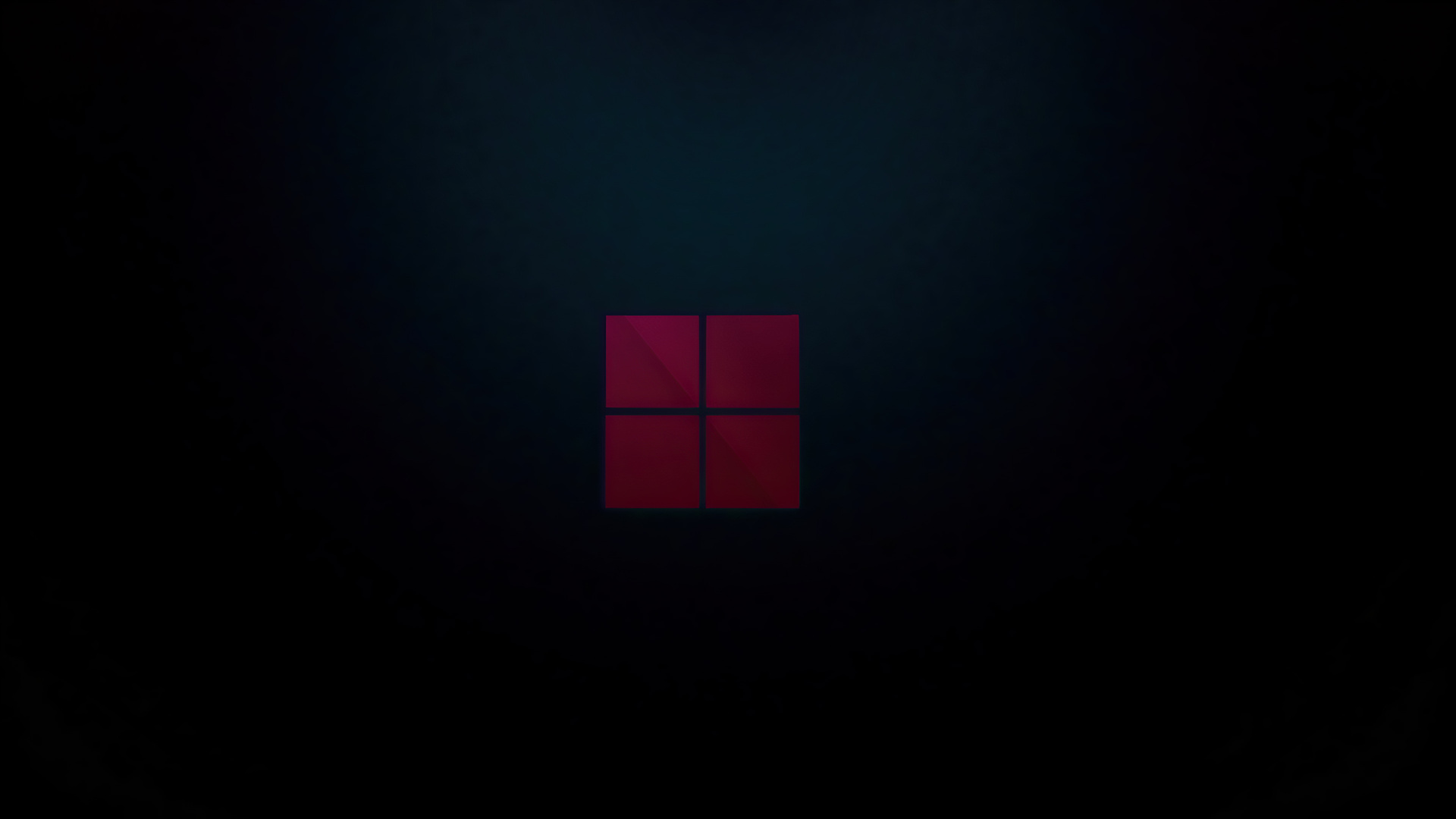 Windows Wallpaper Full HD Dark Logo