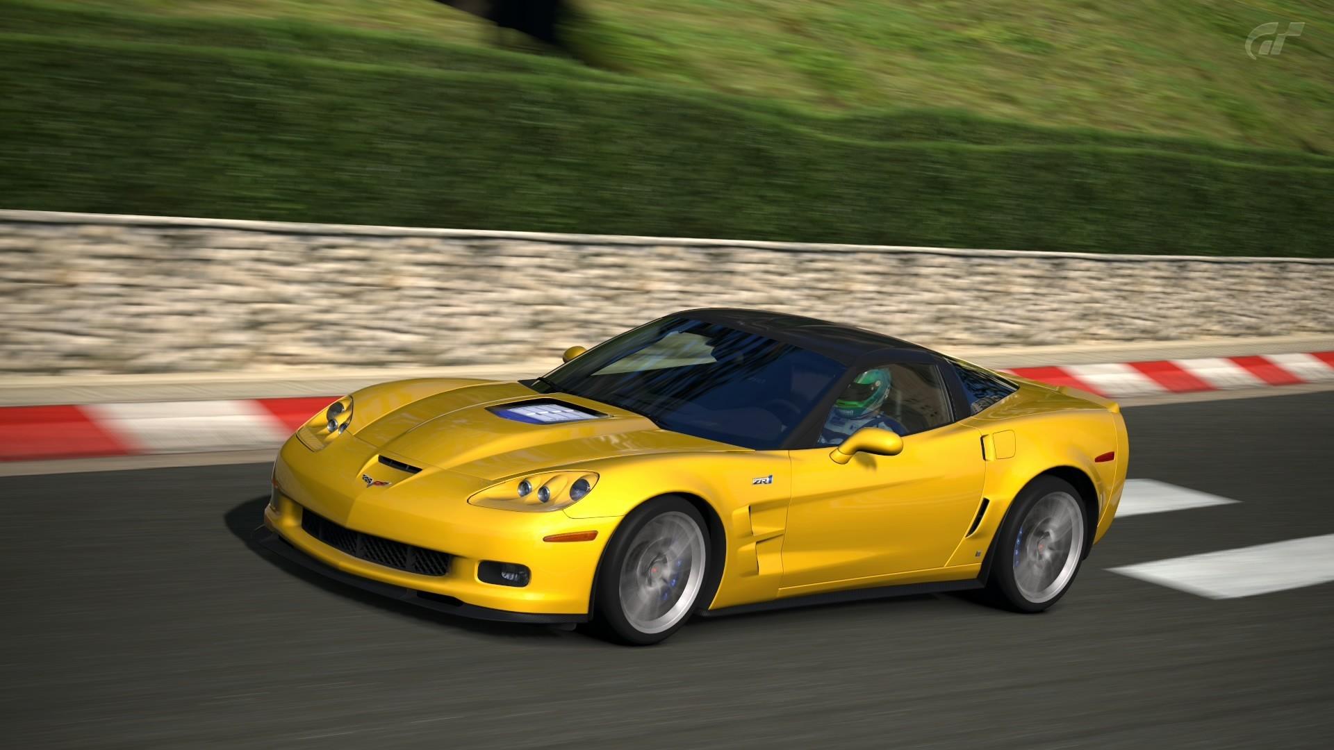 Corvette Zr1 Gran Turismo Playstation Wallpaper
