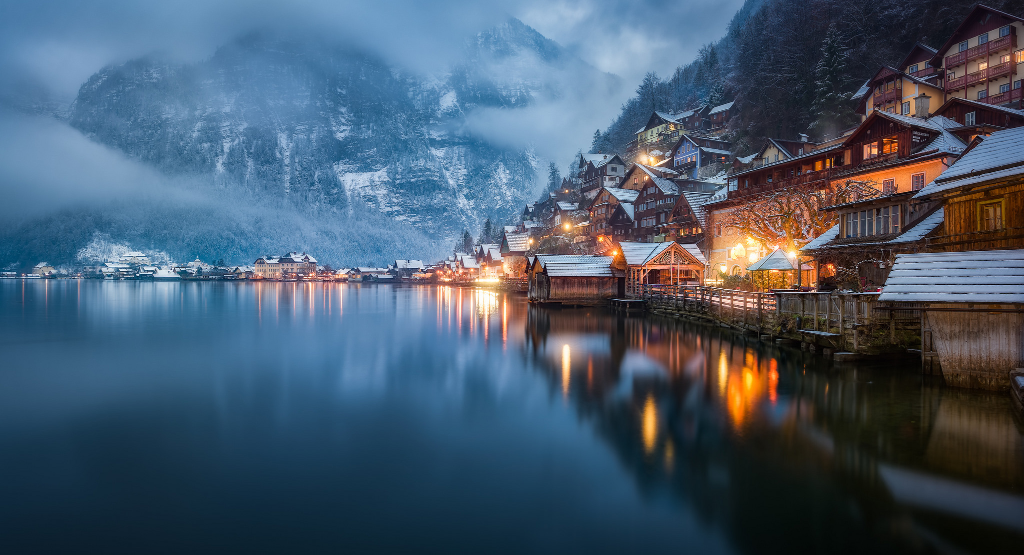 Hallstatt HD Wallpaper Hintergrund Id