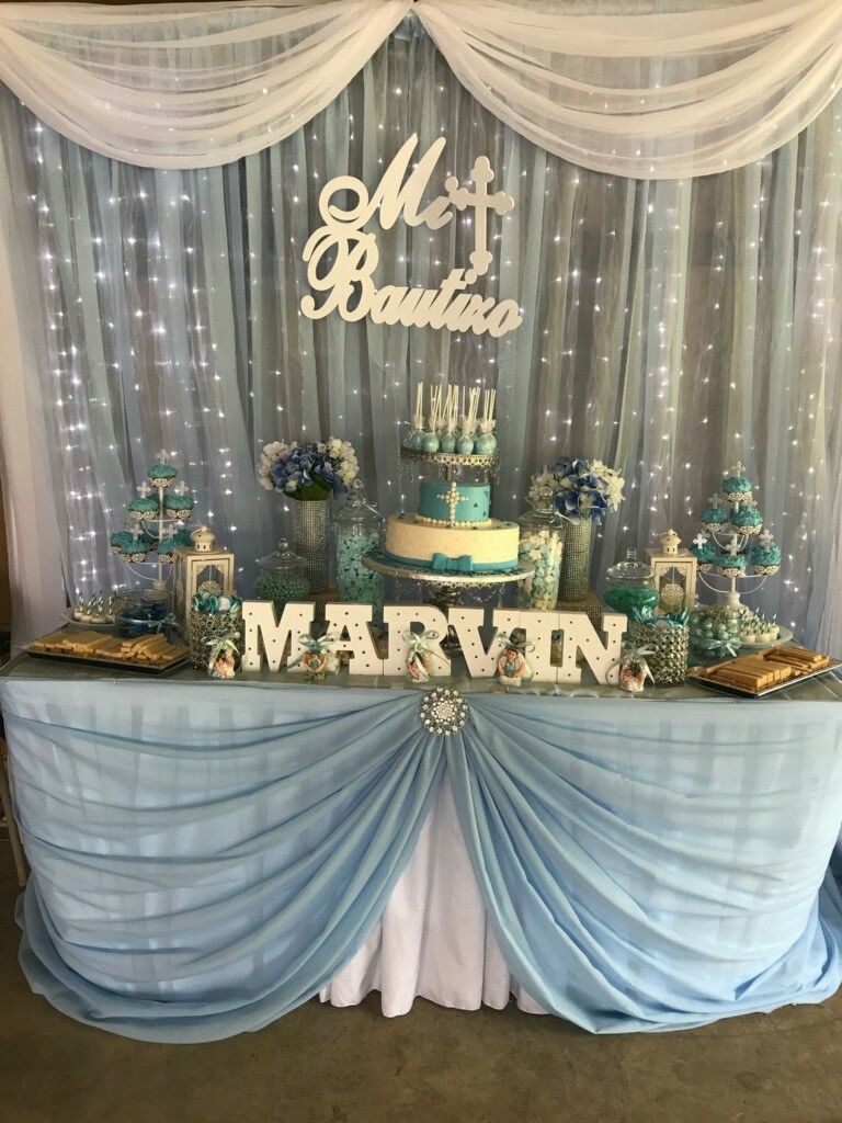 Baptism Background Party Decorations