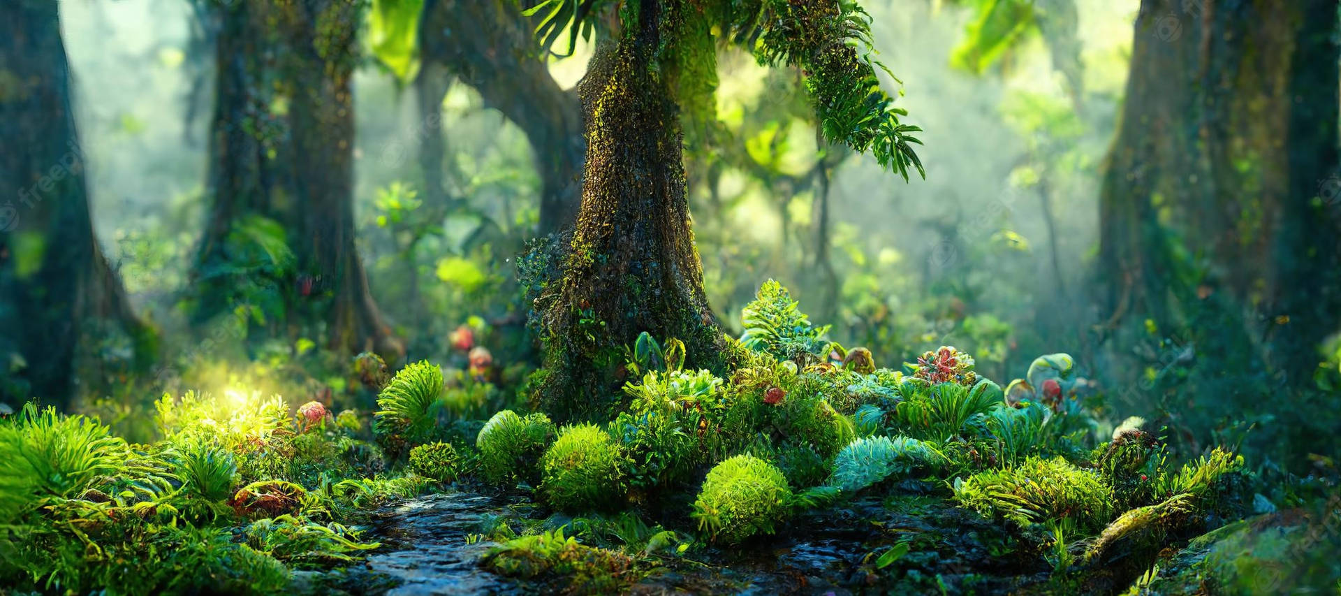 Mystical Forest Wallpaper