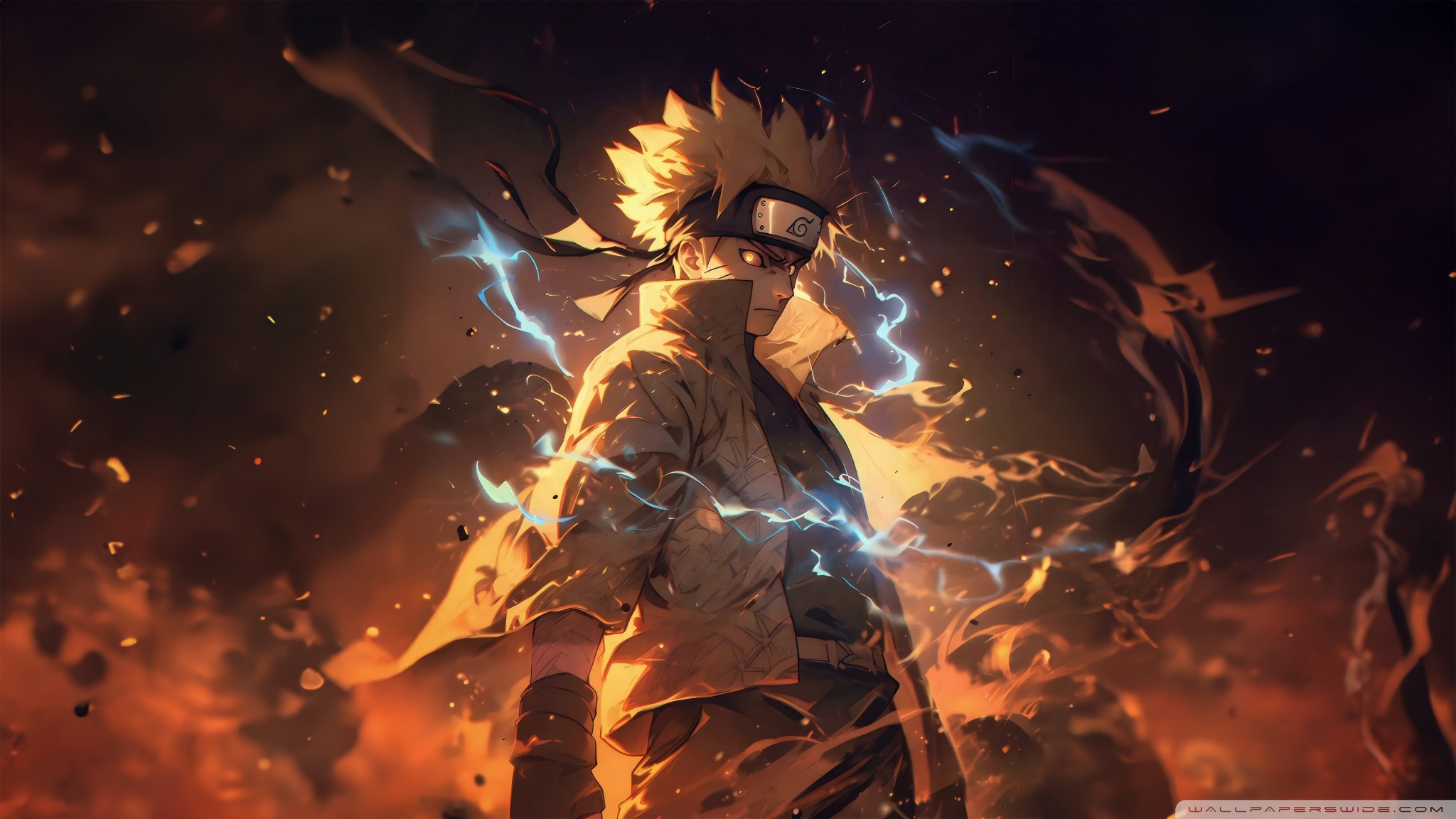 Naruto Nine Tails 4k UHD Wallpaper For UltraHD Desktop And Tv