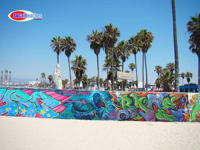 Venice Beach Art Walls Showcase Artistic Talent And California