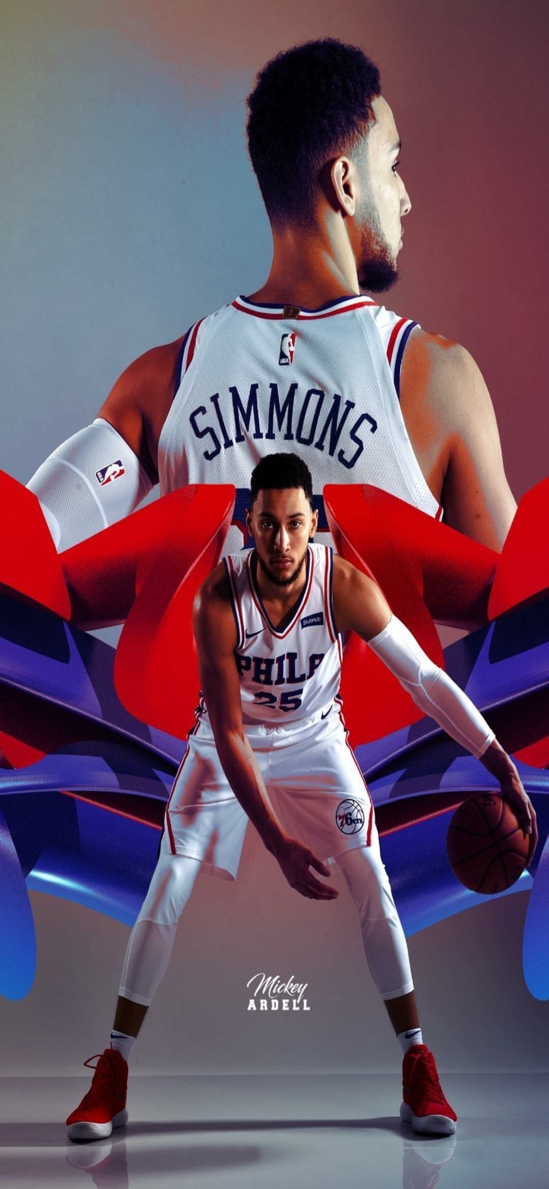 76ers iPhone X Wallpaper HD And Ben Simmons