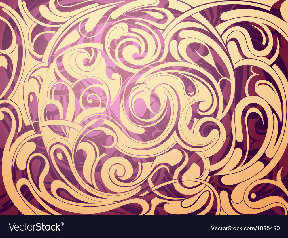 Tribal Tattoo Background Royalty Vector Image