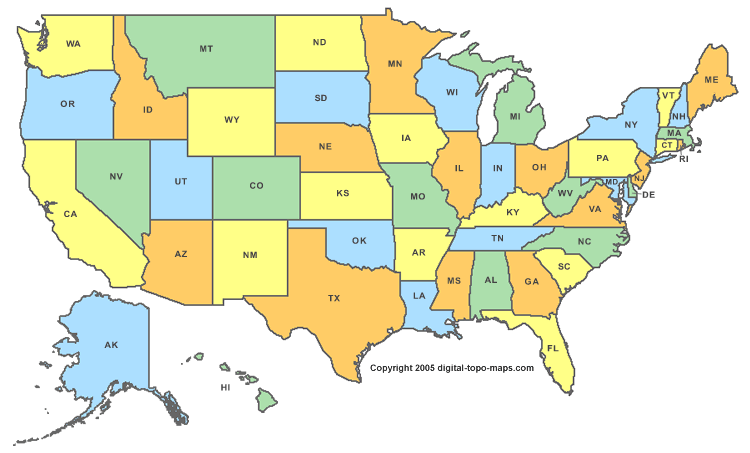 United States Of America Map Alojamiento De Im Genes