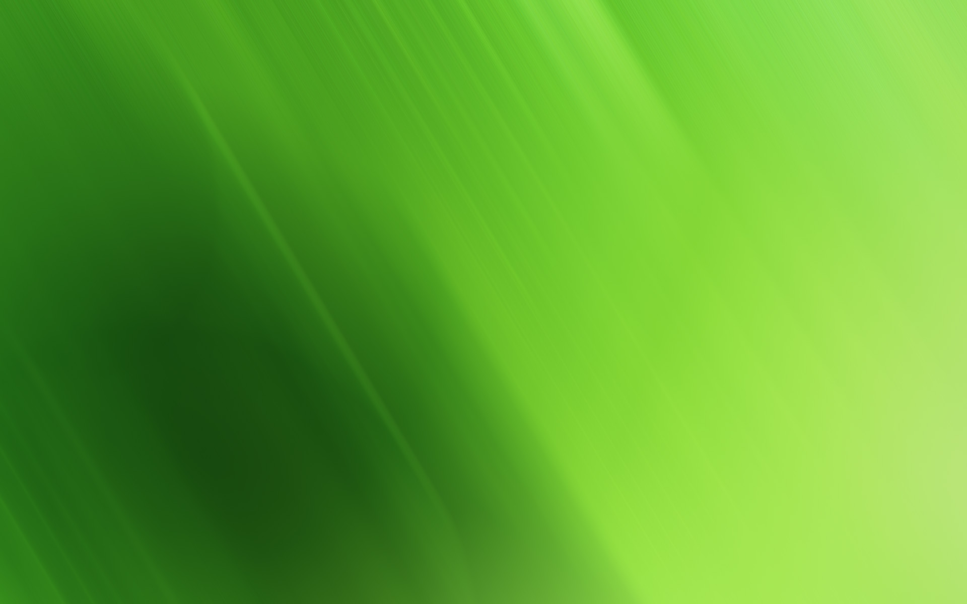 Abstract green background with diagonal light streaks