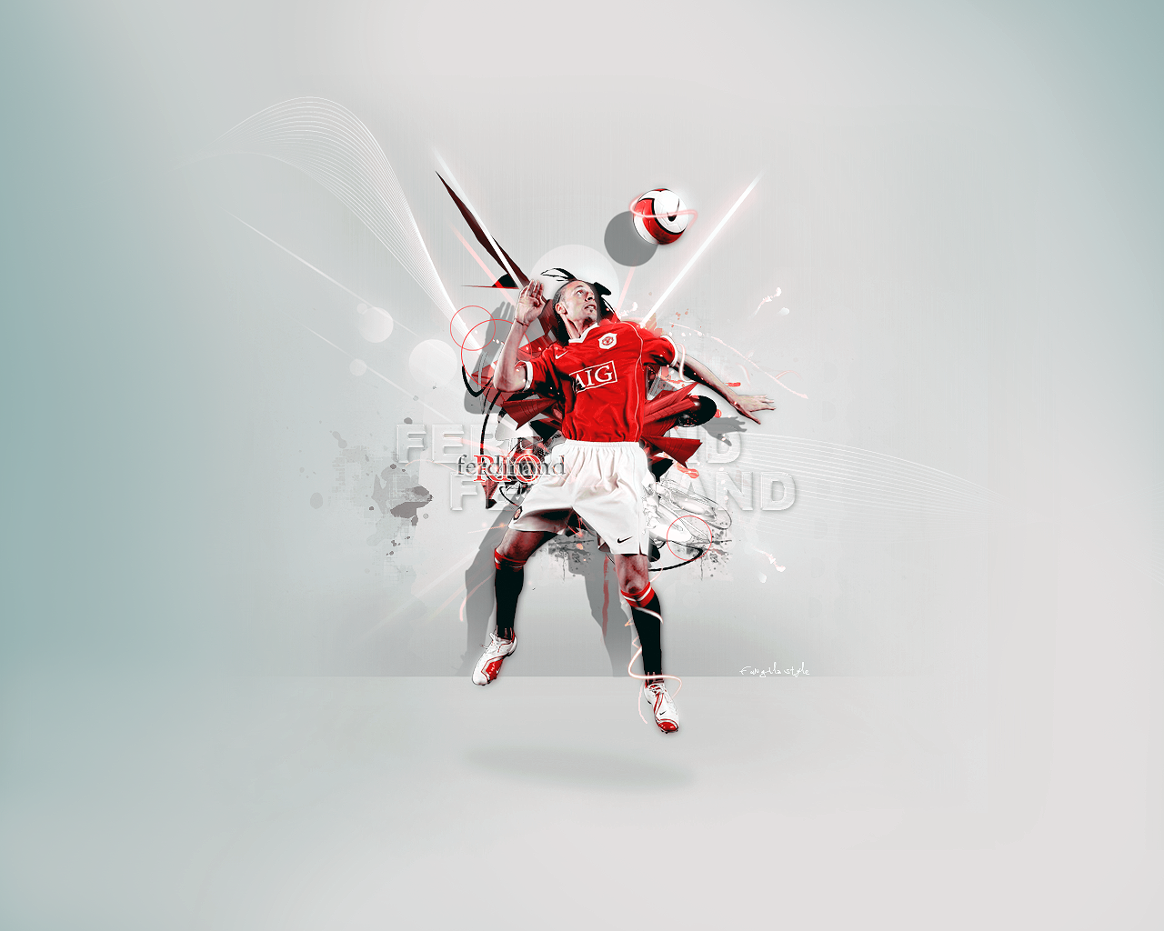 Rio Ferdinand Manchester United Wallpaper