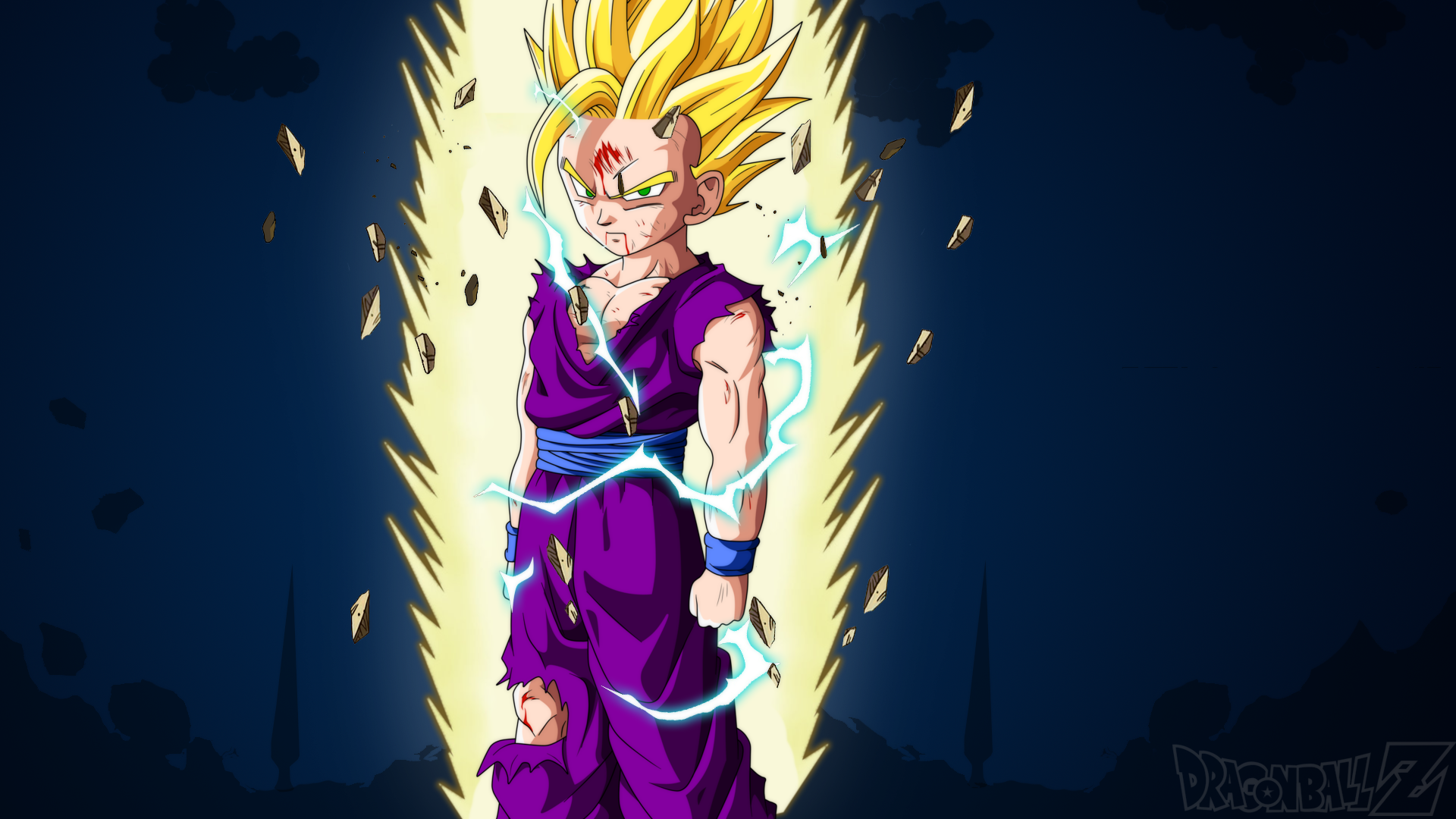 Dragonball Z Son Gohan Ssj2 By Daora1