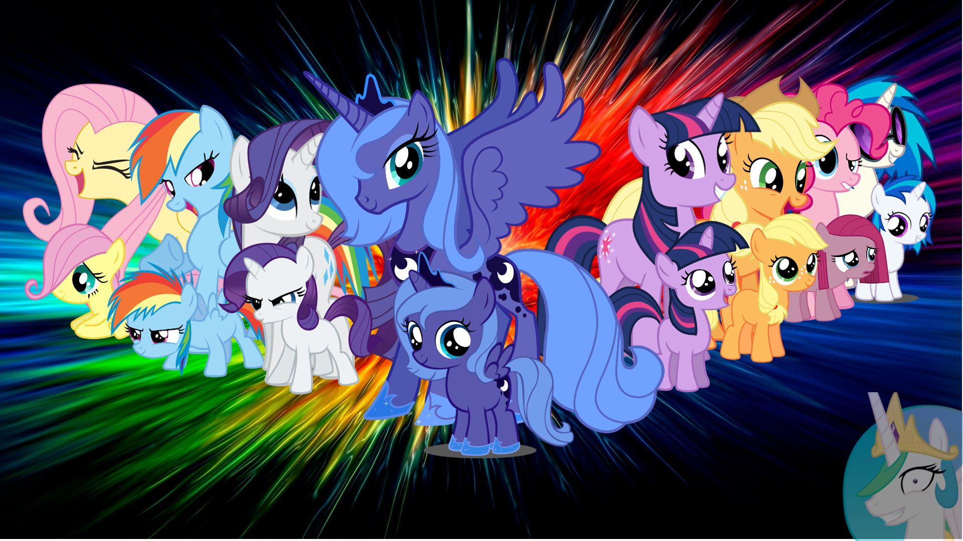 My Little Pony HD Wallpaper Friendship Is