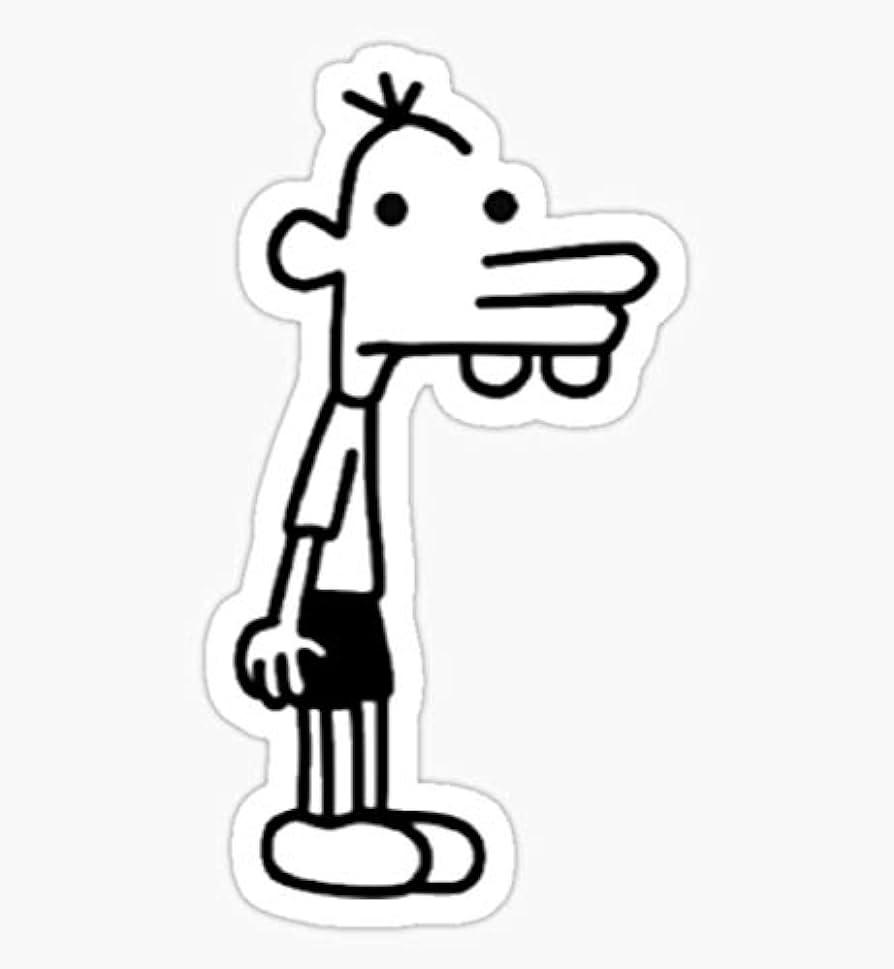 Amazon Diary Of A Wimpy Kid Manny Peel And Stick Sticker