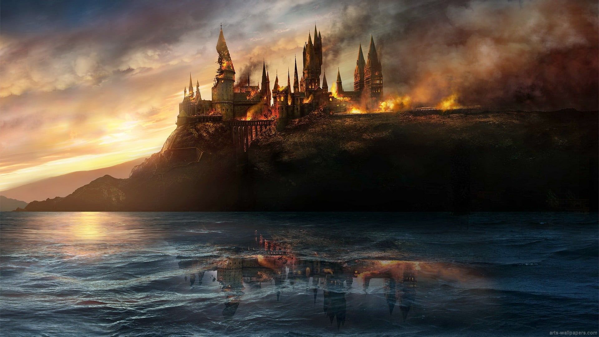 Điều gì có thể tuyệt vời hơn khi được đắm chìm vào hình nền Harry Potter Castle cho máy tính của bạn? Truyền tải cảm giác mộng mơ và hoài niệm của phim đến cho không gian làm việc của bạn, và đồng thời thể hiện tinh thần phiêu lưu và khám phá của bạn!