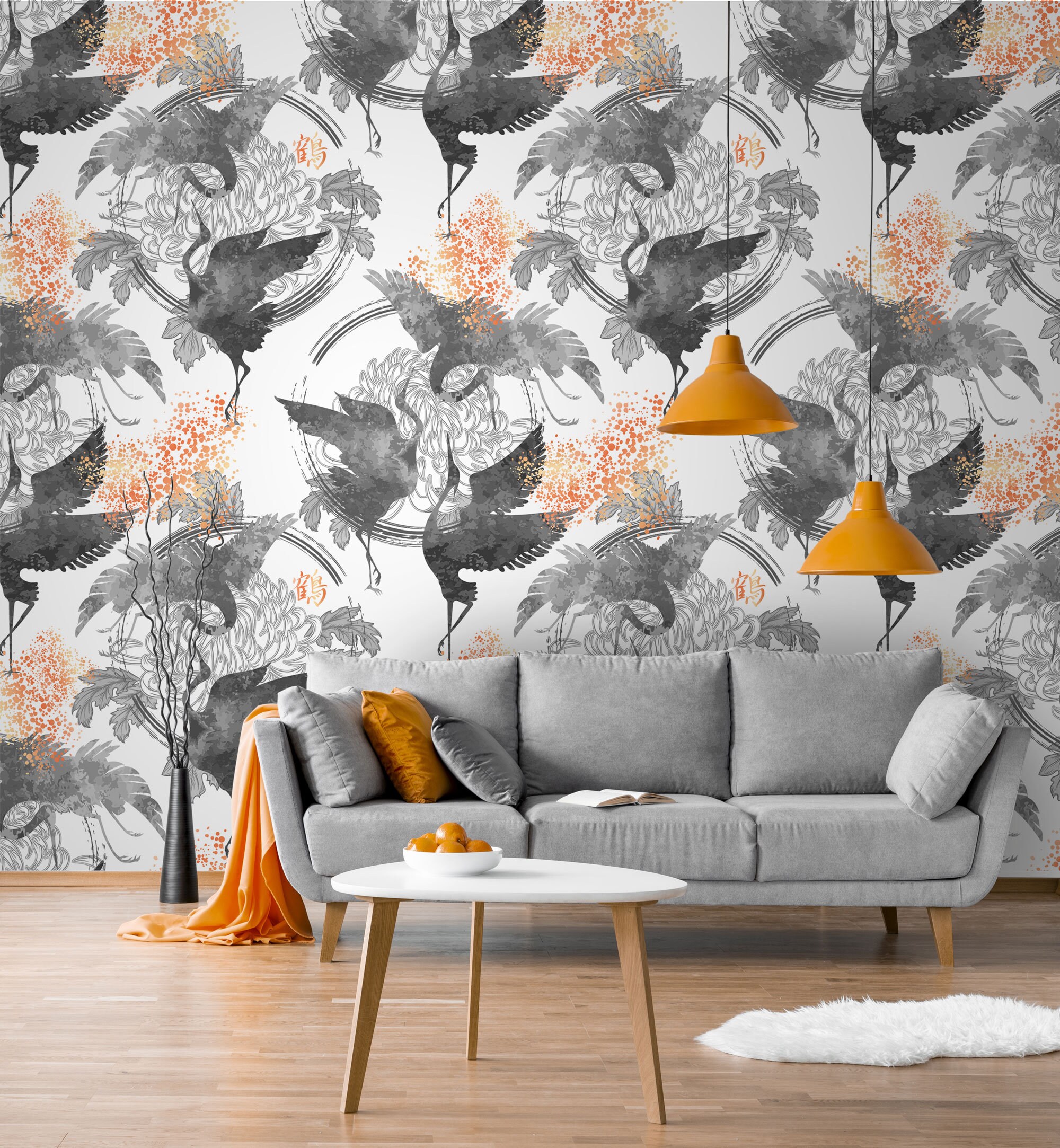 Aalin Peel  Stick Wallpaper  Wallpaper panels Peel and stick wallpaper Bird  wallpaper