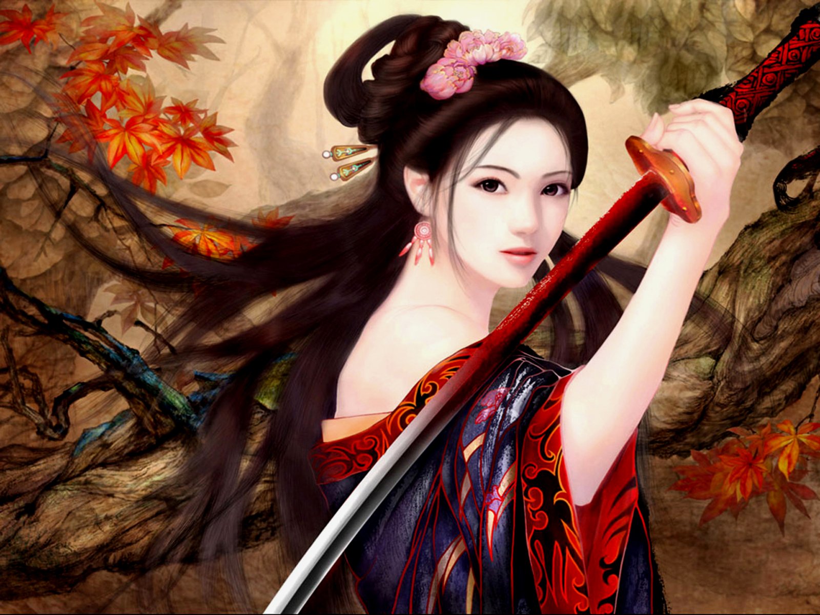 1283 Women Warrior HD Wallpapers Background Images