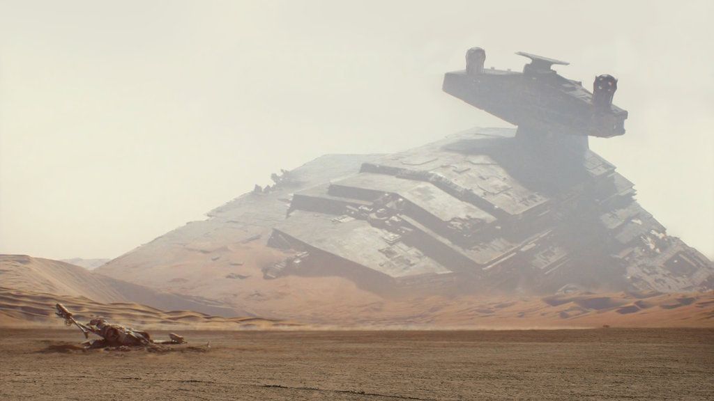 Star Wars Episode Seven Vii The Force Awakens A Landspeeder