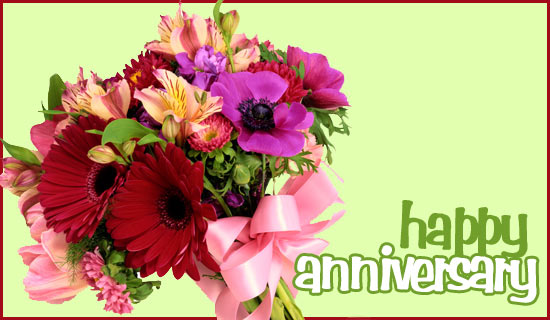 Happy Anniversary Ecard Greeting Cards Online