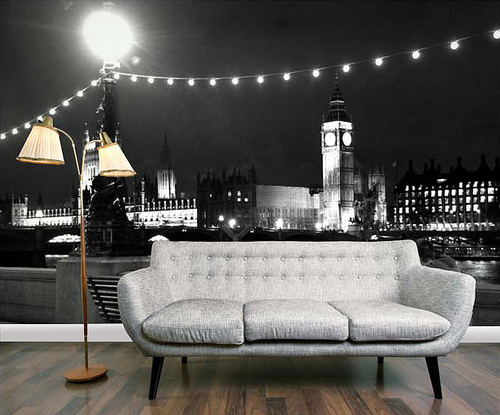 Love London From South Bank Wallpaper Mural Photo