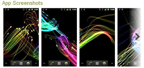 3d Fireflies Live Wallpaper Photo Sharing