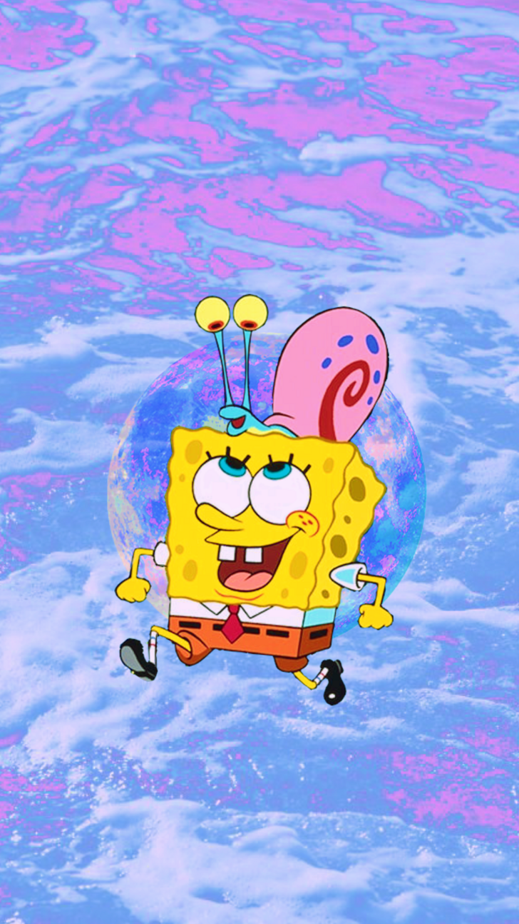 Spongebob Aesthetic Phone Wallpaper