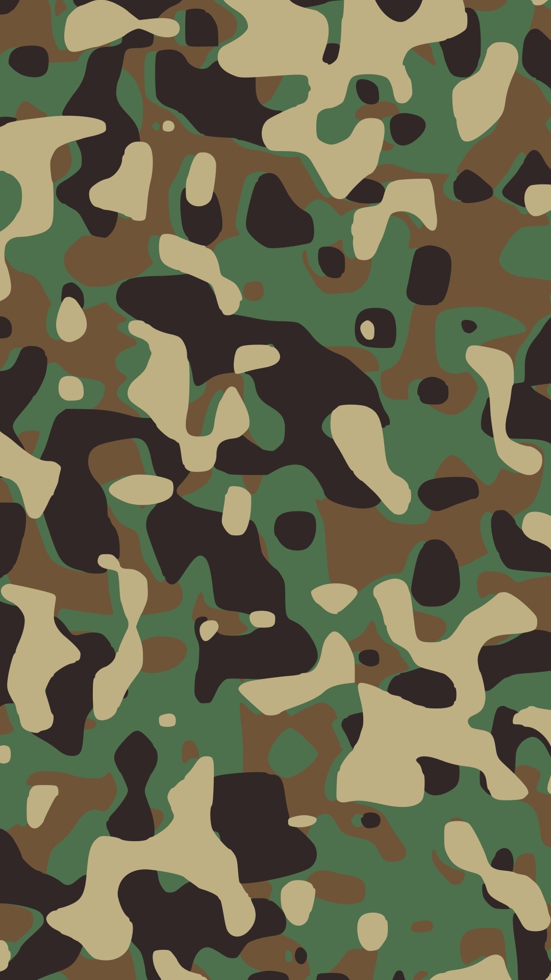 Camouflage Pattern Wallpaper