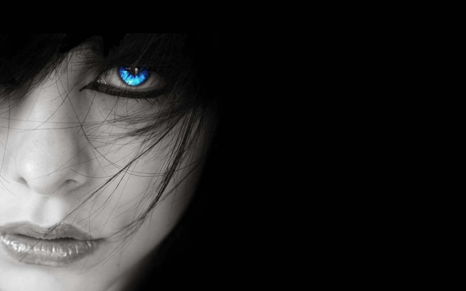 HD blue eyes wallpapers