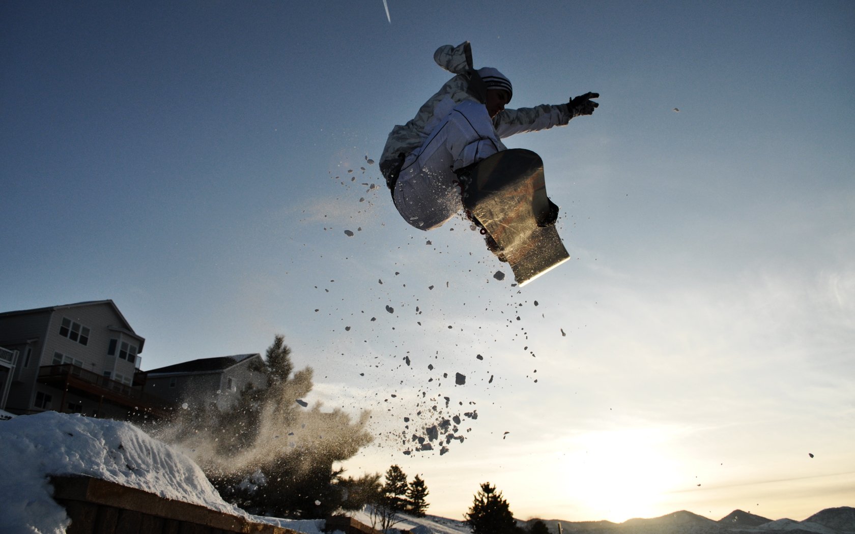 Snowboarding HD Wallpaper And