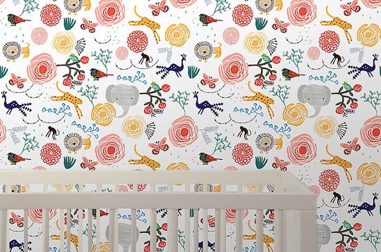 The best kid friendly removable wallpaper