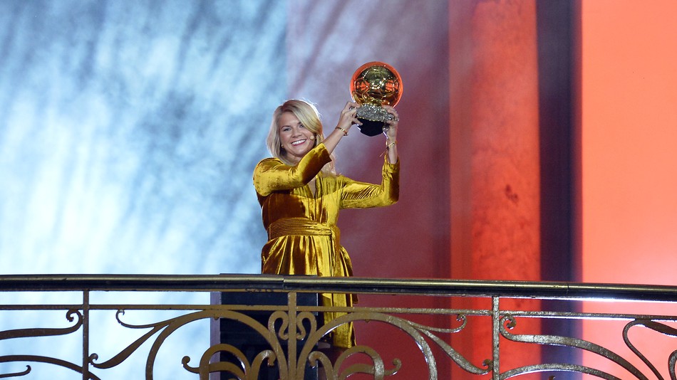 Ada Hegerberg Bees First Woman To Win The Ballon D Or Gets