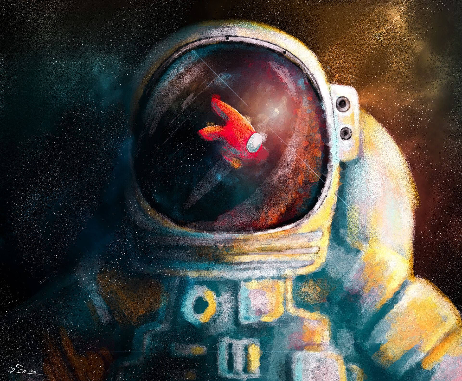 Among Us Space Wallpaper