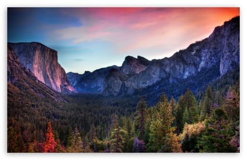 The Yosemite Valley HD Wallpaper For Standard Fullscreen Uxga