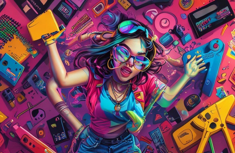 Geek Girl Wallpaper
