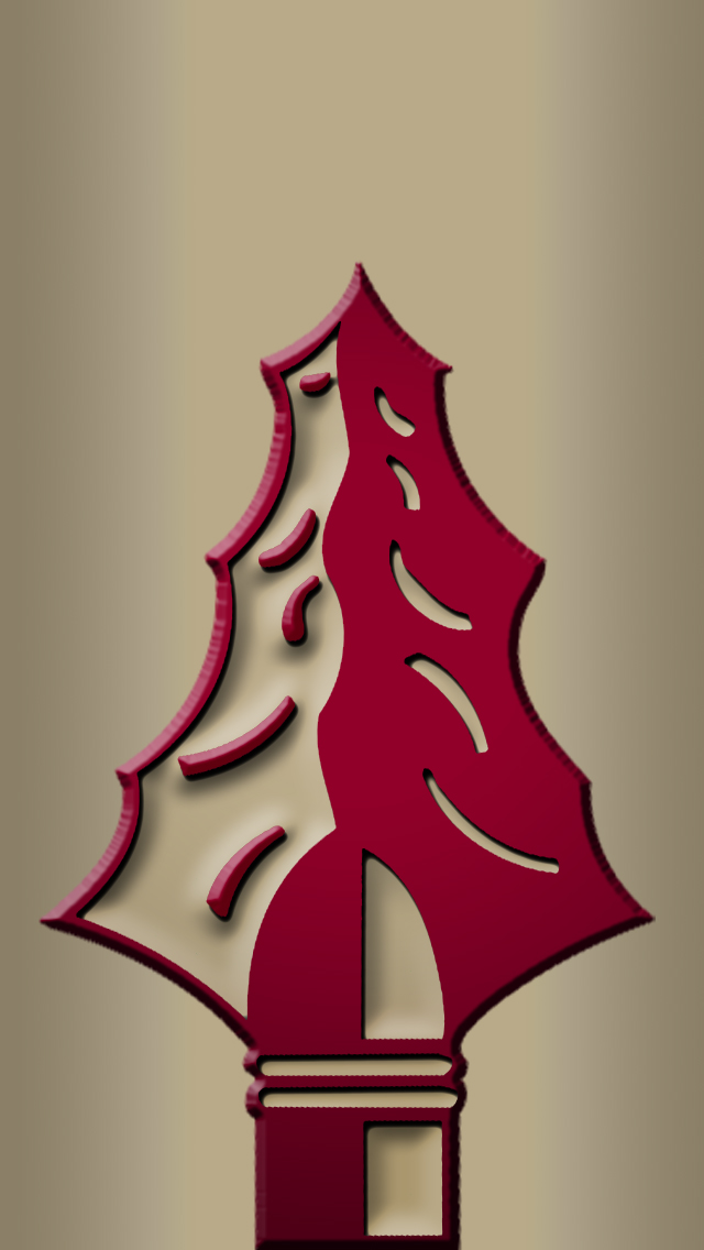 Florida State University Seminoles Spear Iphone Wallpaper Scott G