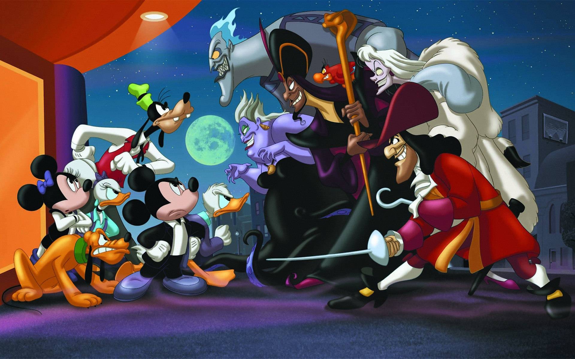 Good Vs Evil Disney S Desktop Wallpaper