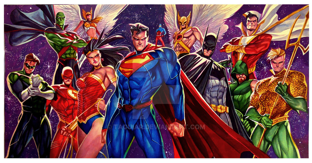 Justice League New Favourites By Gilgamesh Scorpion
