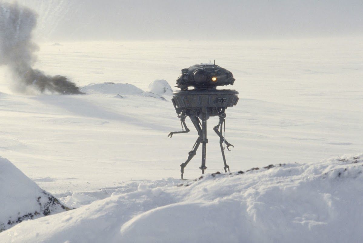 The Background Used In Battle Of Hoth Are Actually Incredibly