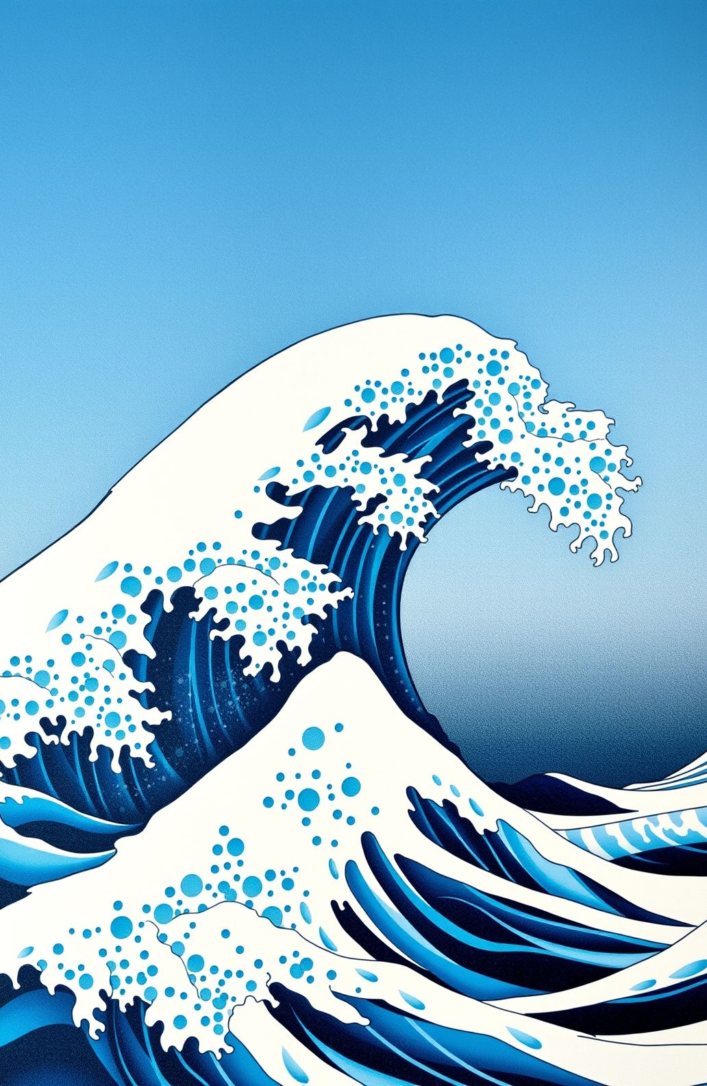 Japanese Wave Wallpaper