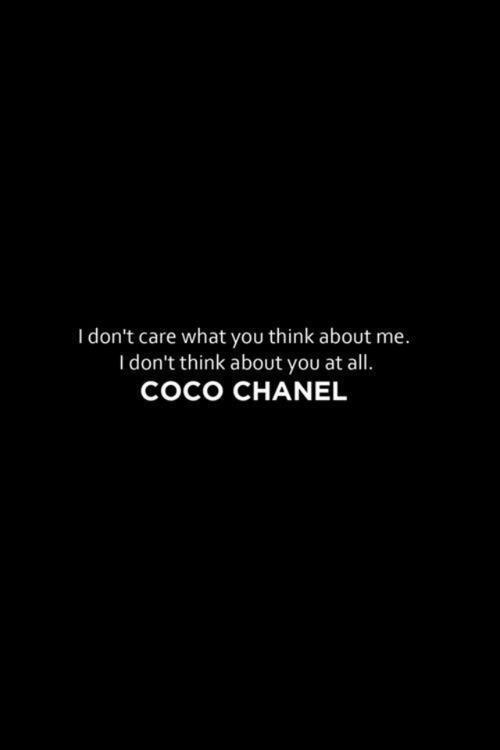 Coco Chanel Gabrielle Quotes