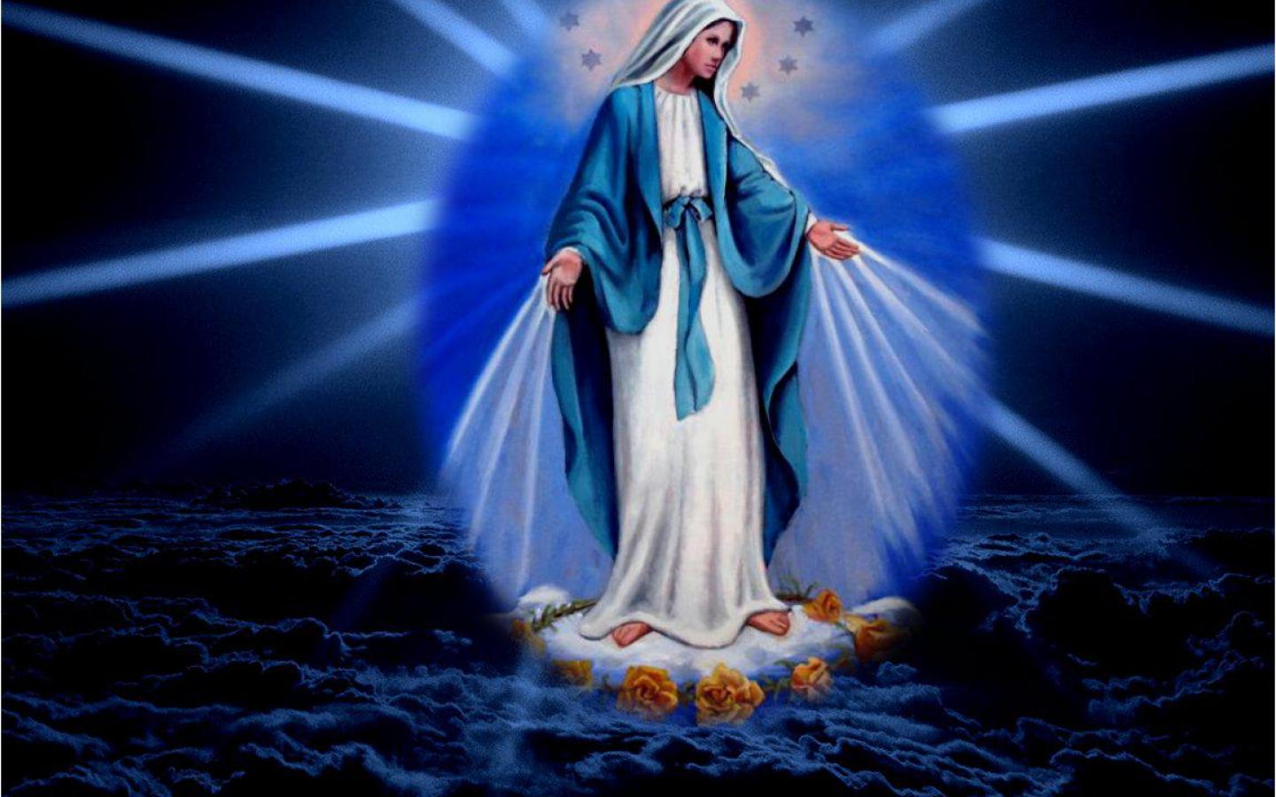 Virgin Mary High Quality And Resolution Wallpaper On