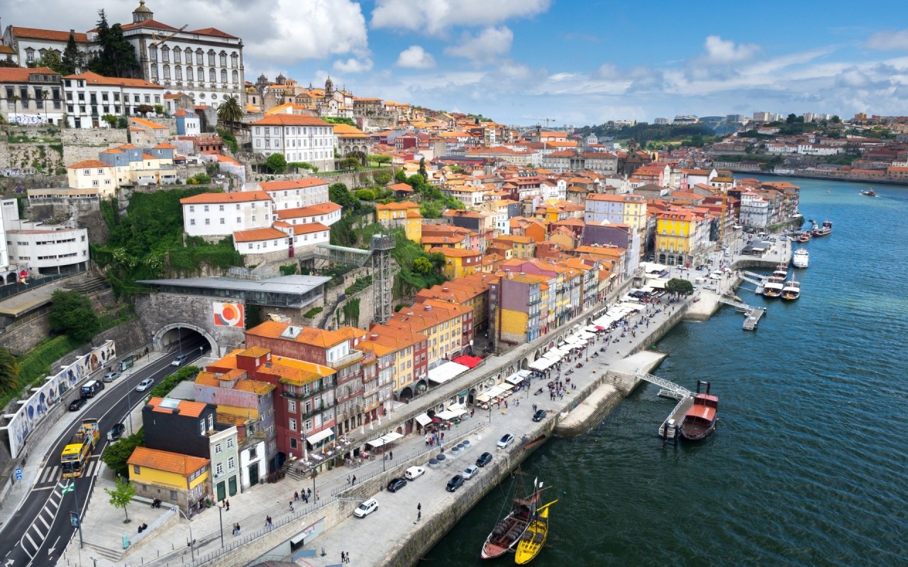 Douro River Porto Portugal Wallpaper