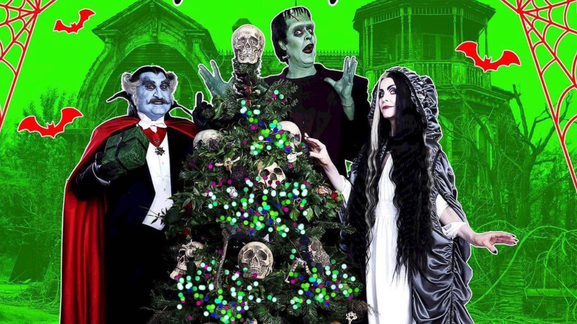 Rob Zombie Shares A Christmas Photo For The Munsters Featuring