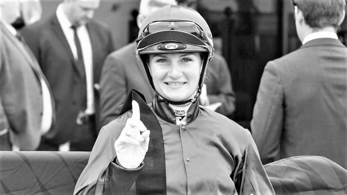 Jamie Kah Top Australian Jockey In Action Wallpaper