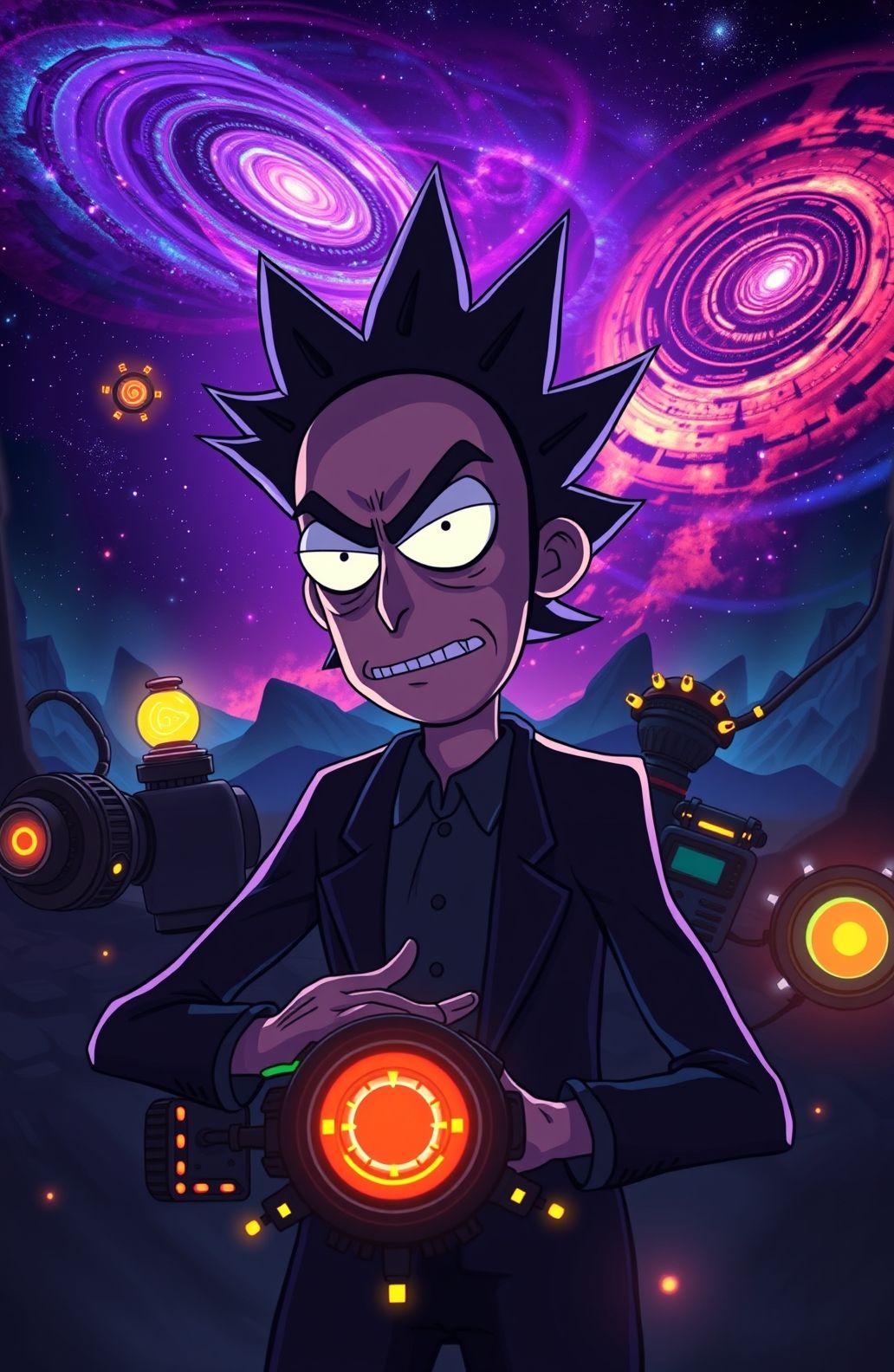 Evil Morty Wallpaper